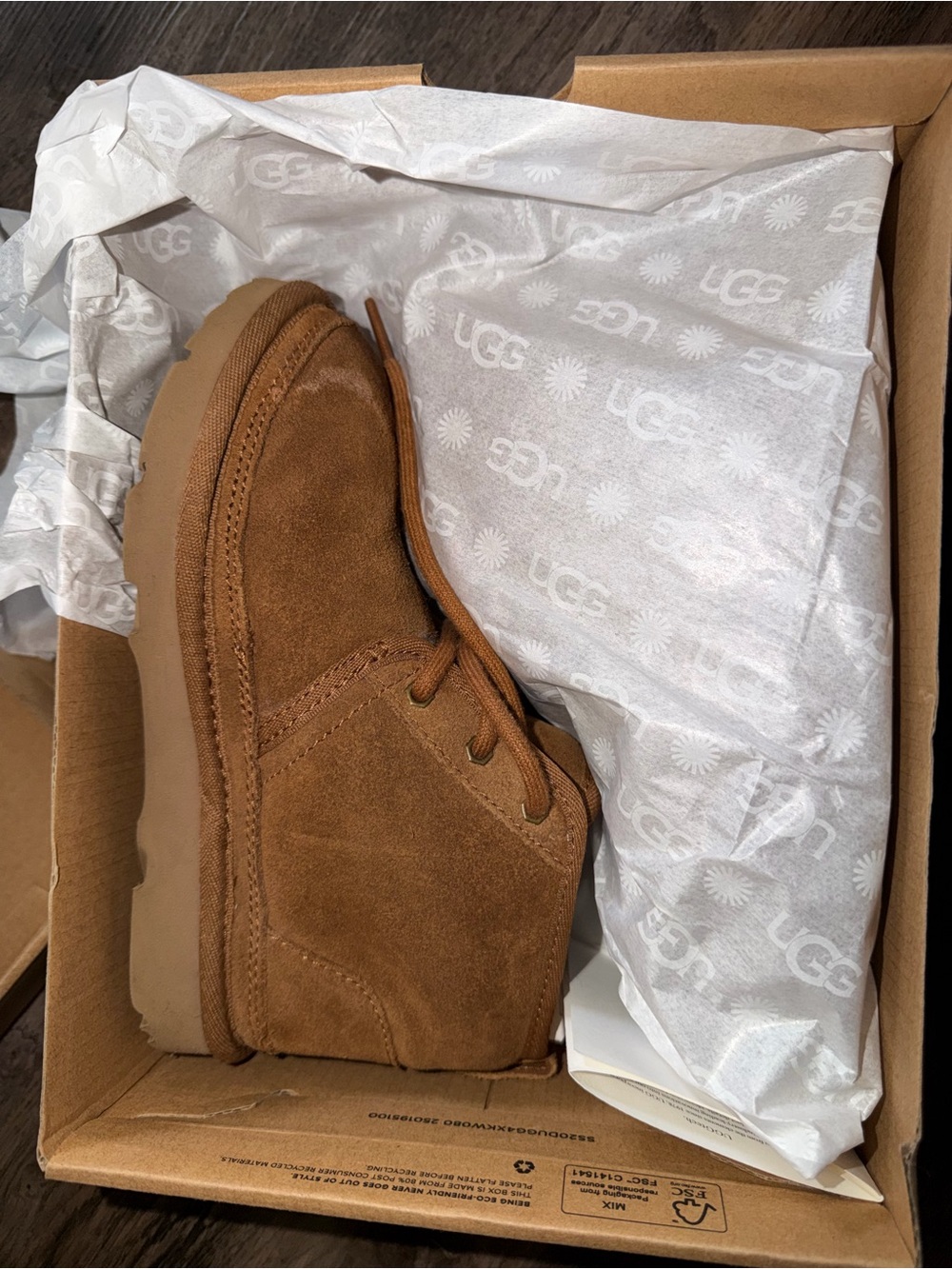 UGG Men's Chestnut Brown Suede Chukka Boot